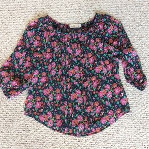 Abercrombie & Fitch Floral Blouse